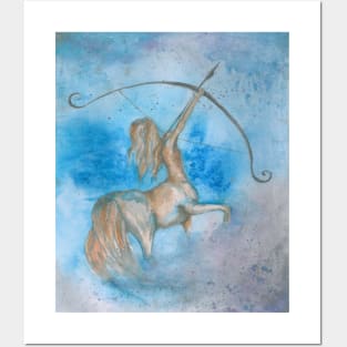 Zodiac sign sagittarius Posters and Art